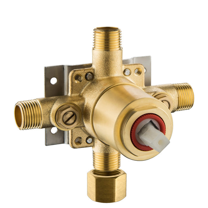 Single Function Pressure Balance Shower System Rough-in Valve with Cartridge - SV1-1