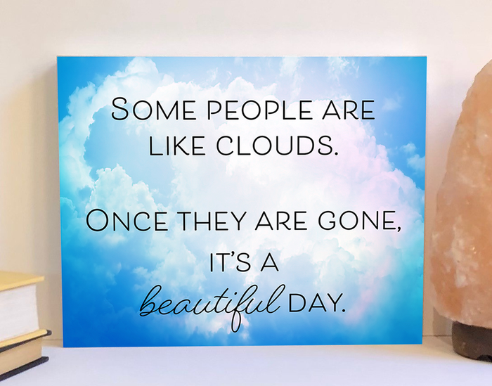 Some people wood sign, motivational sign