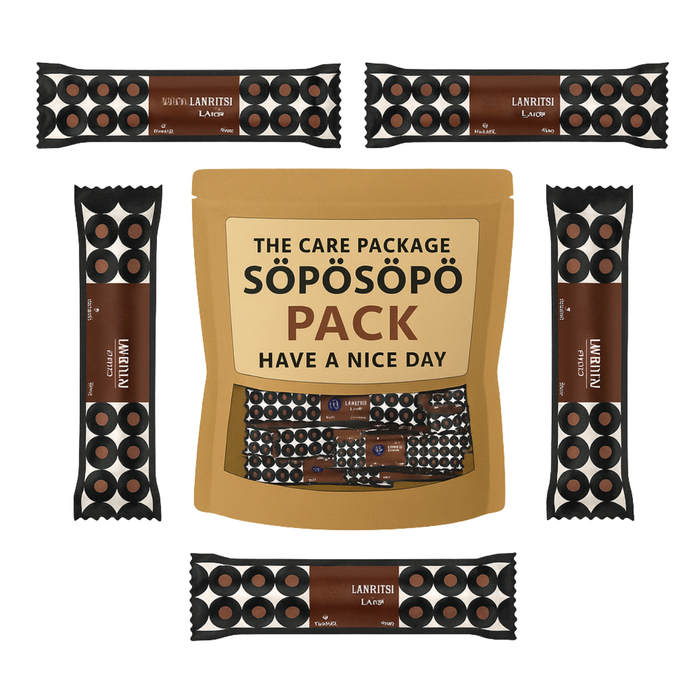 SÖPÖSÖPÖ Scandinavian Treat Pack – Fazer Choco Licorice Bars – 20g × 5 Bars – soposopo pack