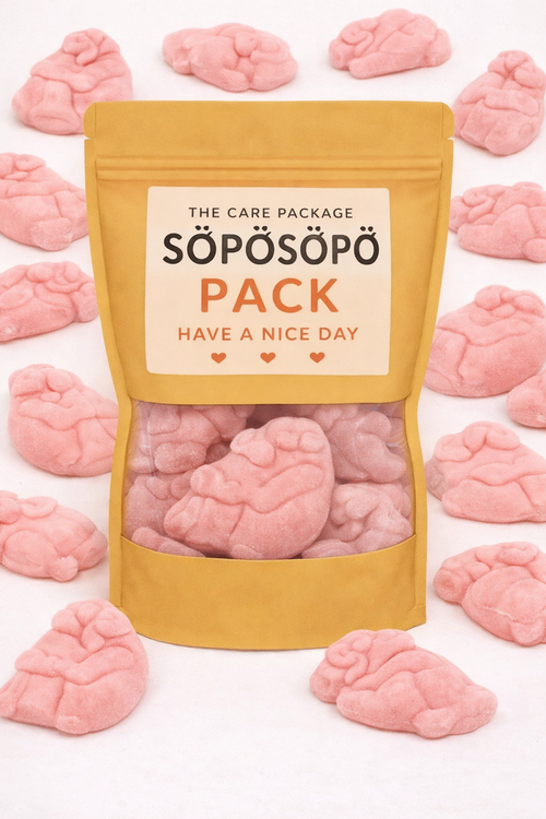SÖPÖSÖPÖ Scandinavian Treat Pack –  Malaco Zoo Foam Candy – 150g Nordic Candy Bag – soposopo pack