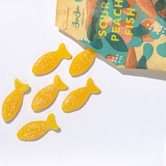 Sour Peach Fish - Swedish Candy