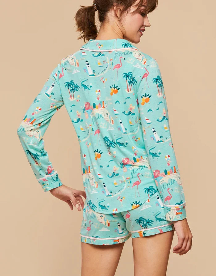 Spartina 449: Florida Pajama Top - B Social Boutique