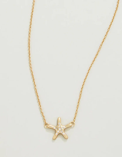 Spartina 449: GF Sea La Vie Necklace Florida/Starfish - B Social Boutique