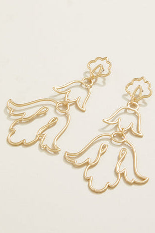 Spartina 449: Hamilton Earrings - Gold - B Social Boutique