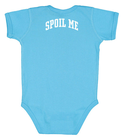 Spoiled Rotten Aqua Baby Onesie