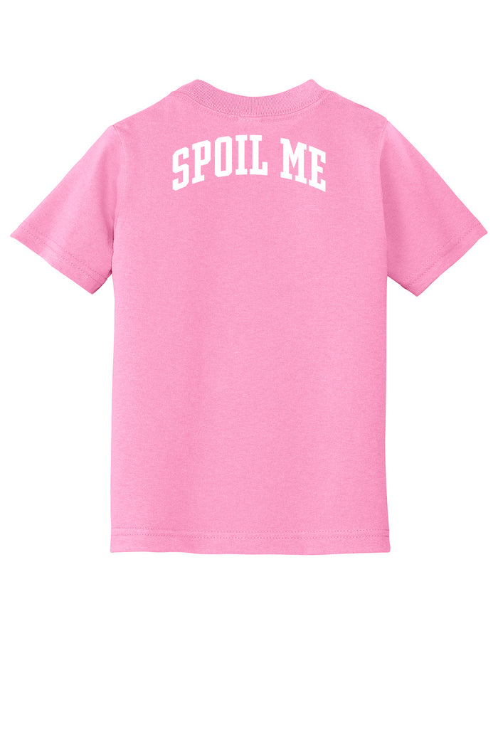 Spoiled Rotten Candy Pink Short Sleeve Toddler T-Shirt