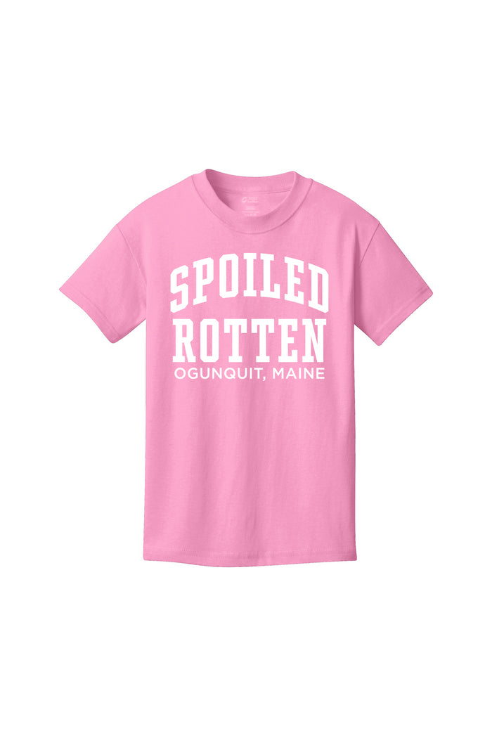 Spoiled Rotten Candy Pink Short Sleeve Youth T-Shirt
