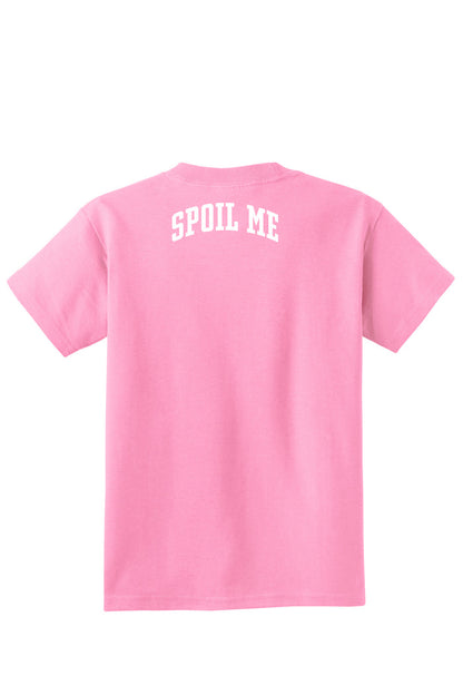 Spoiled Rotten Candy Pink Short Sleeve Youth T-Shirt
