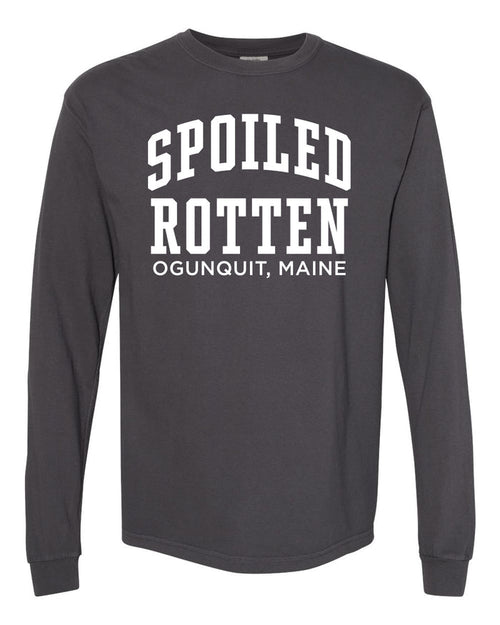 Spoiled Rotten Graphite Long Sleeve Adult T-Shirt