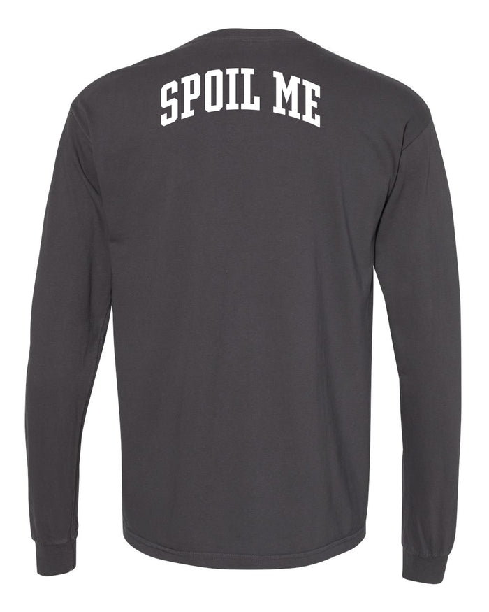 Spoiled Rotten Graphite Long Sleeve Adult T-Shirt