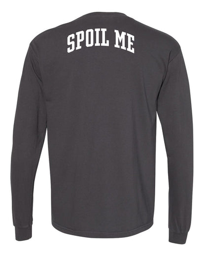 Spoiled Rotten Graphite Long Sleeve Adult T-Shirt