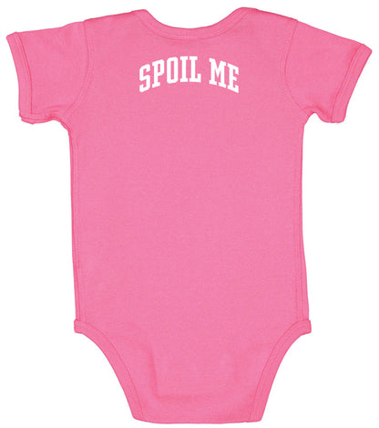 Spoiled Rotten Hot Pink Baby Onesie