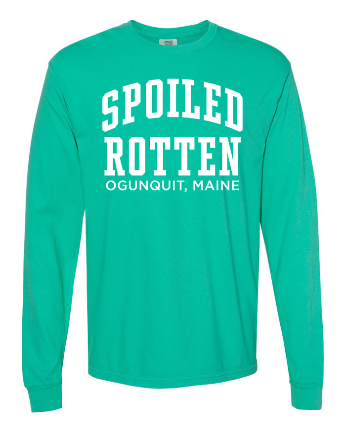 Spoiled Rotten Island Green Long Sleeve Adult T-Shirt