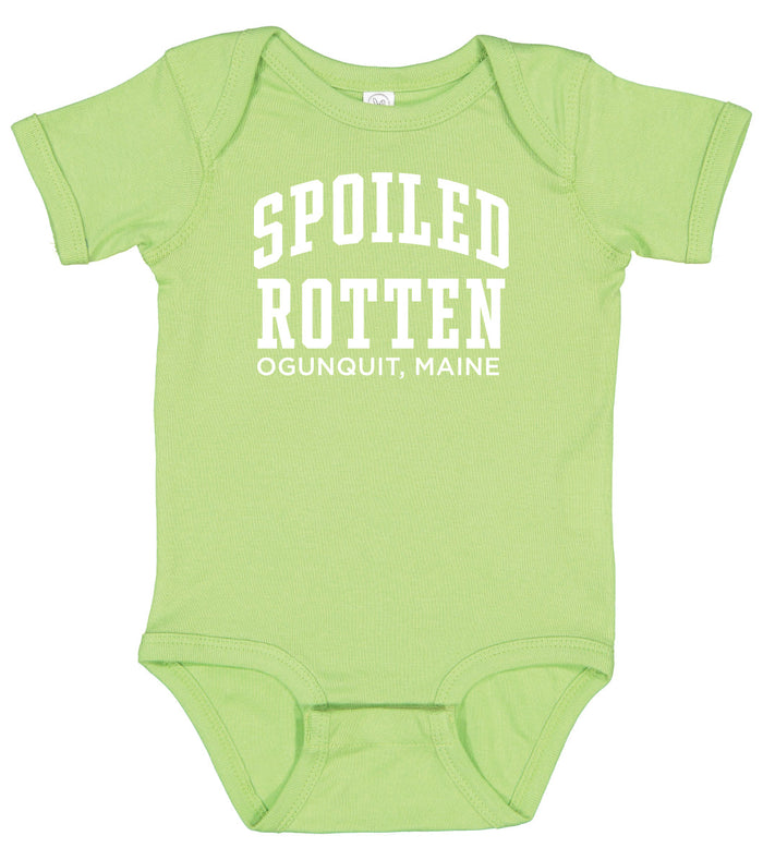 Spoiled Rotten Key Lime Baby Onesie
