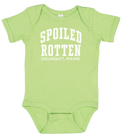 Spoiled Rotten Key Lime Baby Onesie