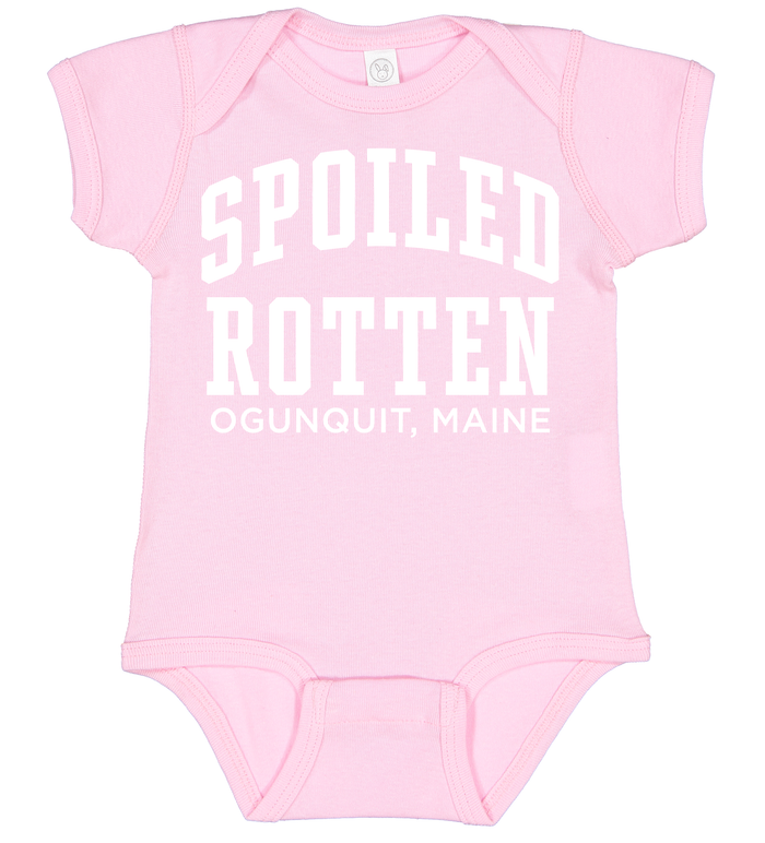Spoiled Rotten Pink Baby Onesie