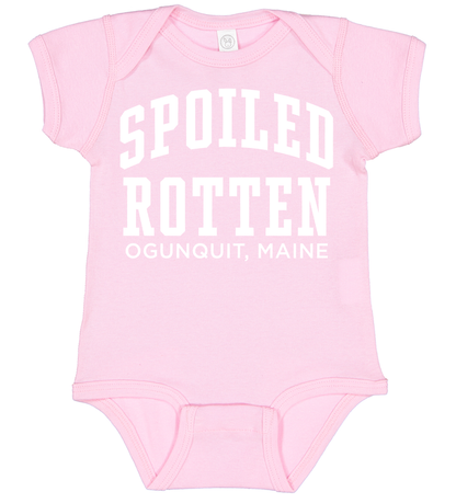 Spoiled Rotten Pink Baby Onesie