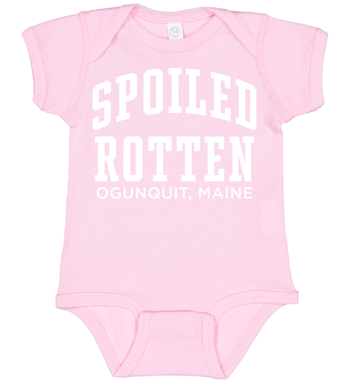 Spoiled Rotten Pink Baby Onesie