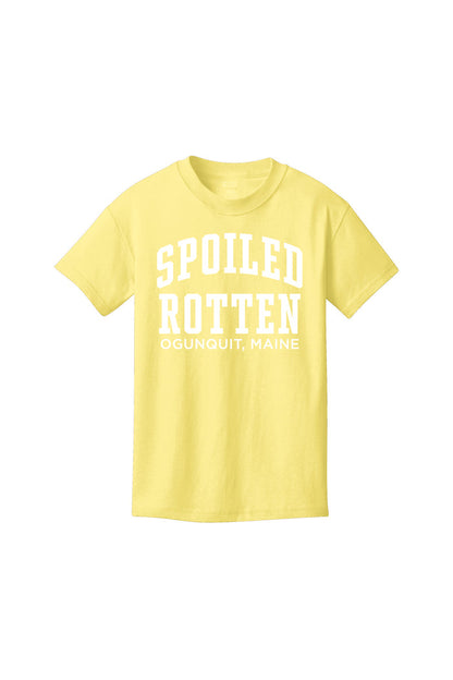 Spoiled Rotten Yellow Short Sleeve Youth T-Shirt