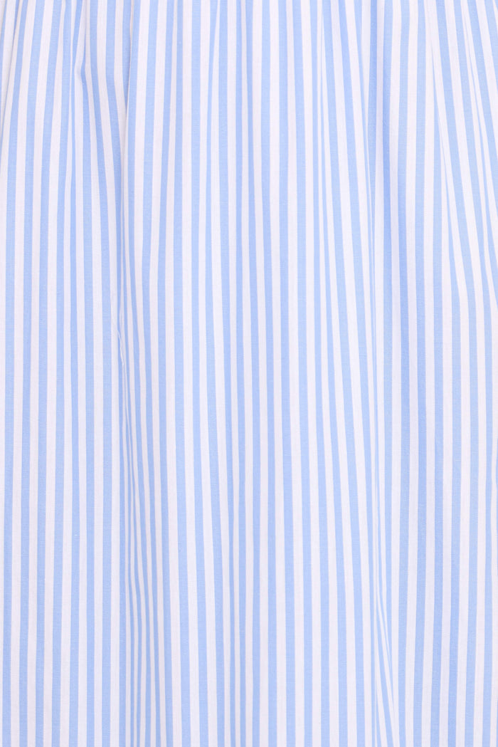 Petal and Pup USA DRESSES Steele Puff Sleeve Midi Dress - Blue Stripe