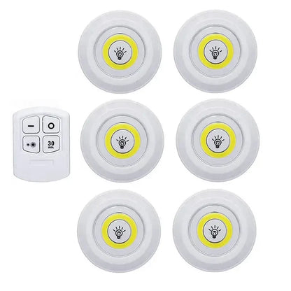 1 remote 6 lamp