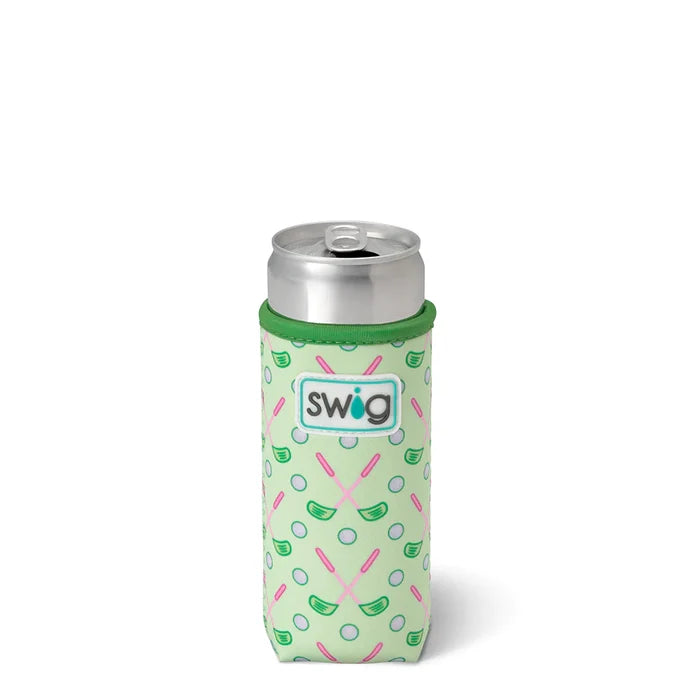 Swig: Tee Time Slim Can Coolie - B Social Boutique