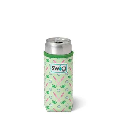 Swig: Tee Time Slim Can Coolie - B Social Boutique