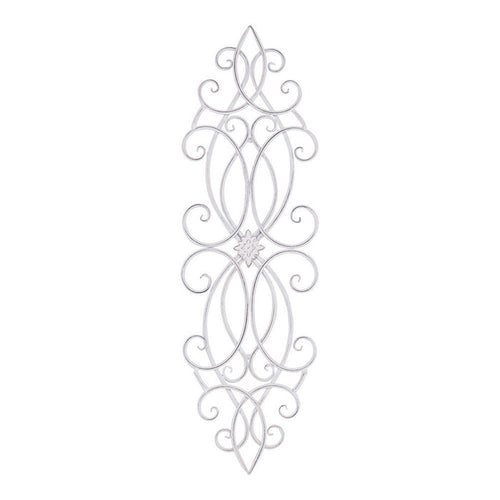 Swirl Wall Hanging Antique Cream 102x30cm