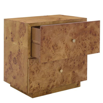 Tahan Wood Nightstand in Natural