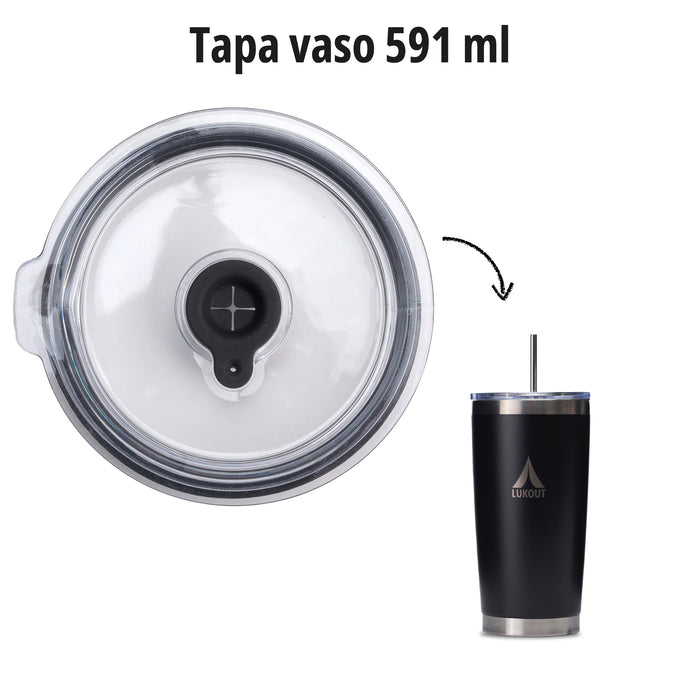 Tapa vaso 591 / Bombilla