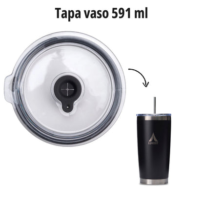 Tapa vaso 591 / Bombilla