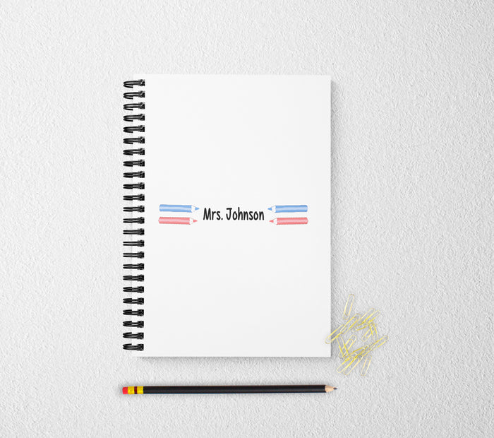 Teachers personalized journal for teacher