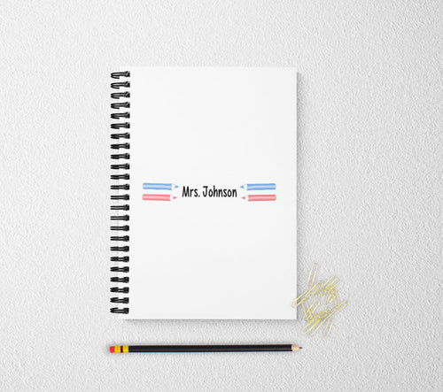 Teachers personalized journal for teacher