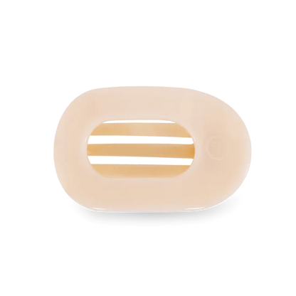 TELETIES: Medium Flat Round Clip - B Social Boutique