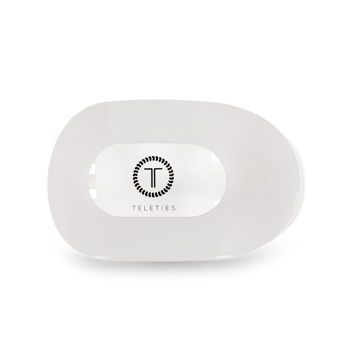 TELETIES: Small Flat Round Clip - B Social Boutique