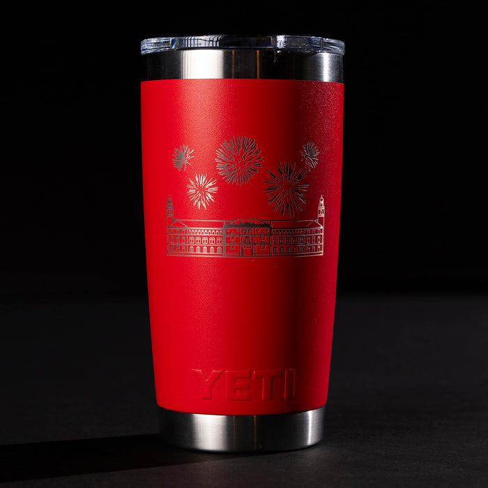 Texas Tech X YETI - Carol of Lights® Rambler® 20 oz Tumbler