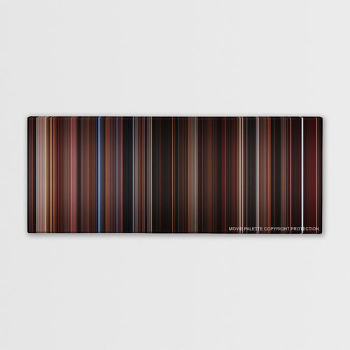 The Lost Boys color palette canvas print: thousands of thin vertical stripes of color