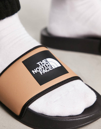 The North Face - Men's Base Camp Slides III Ltd - Black/Macchiato Brown-Chaussures-