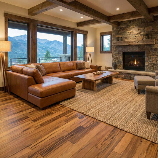 Tigerwood (Goncalo Alves, Muiracatiara, Brazilian Koa) Solid Flooring 0.75″ x 4″ Prefinished Satin, $6.57/sqft - Advantage Lumber
