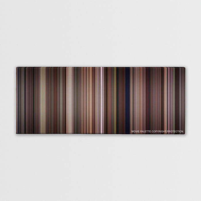 Tootsie color palette canvas print: thousands of thin vertical stripes of color