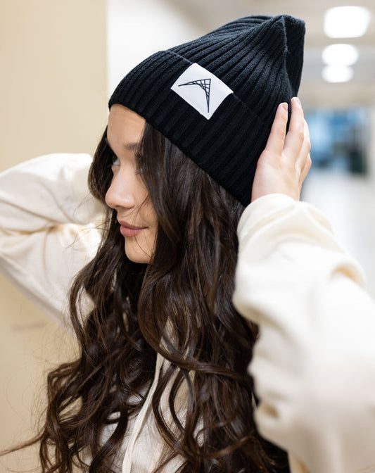 Traditional Blend Ribbed Toque with Cuff