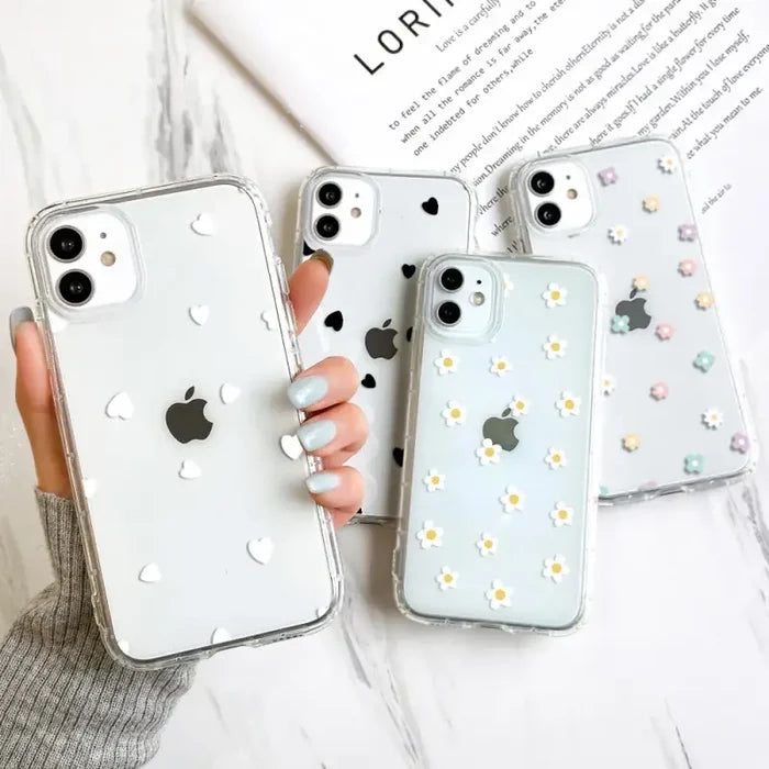 Cute daisy flower phone case
