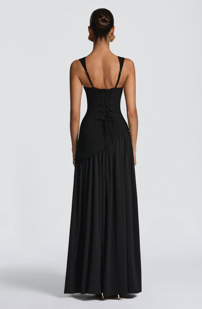 Tullulah Maxi Dress - Black