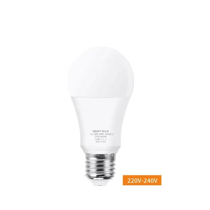 A white light bulb with a white background and a white background
