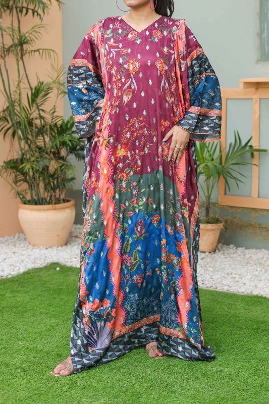 Twilight Bloom Kaftan