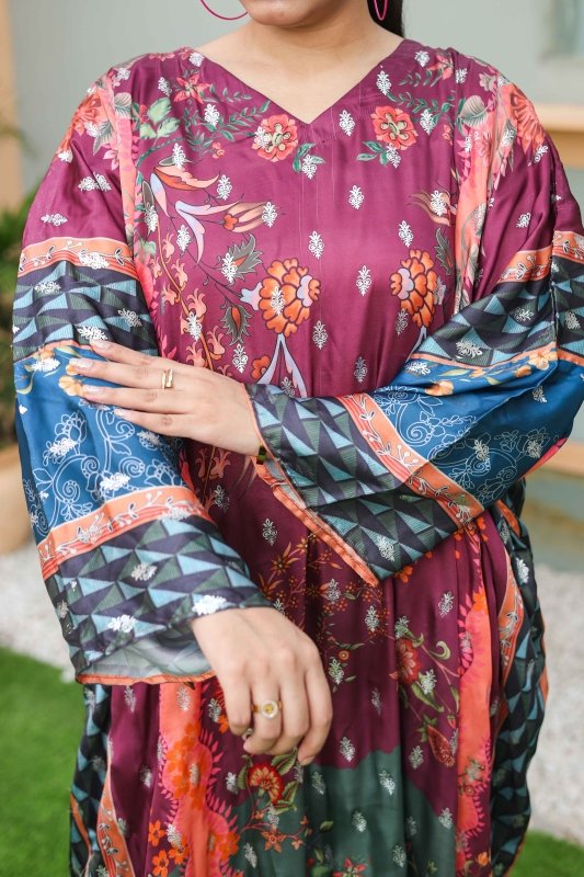 Twilight Bloom Kaftan