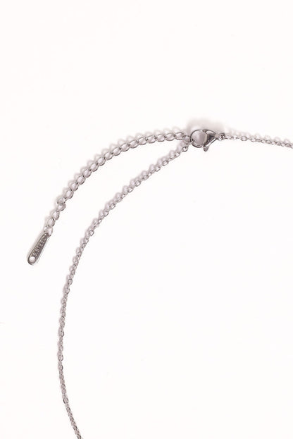 Petal and Pup USA ACCESSORIES Tyra Necklace - Silver One Size