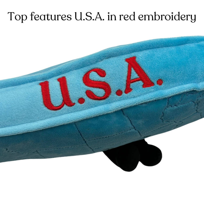 USA Map Stuffed States Mascot Plush Pillow - B Social Boutique