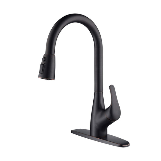 Value Collection - Single Handle Pull Down Kitchen Faucet - F101ORB  (Discontinued)