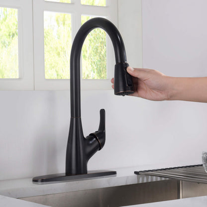 Value Collection - Single Handle Pull Down Kitchen Faucet - F101ORB  (Discontinued)